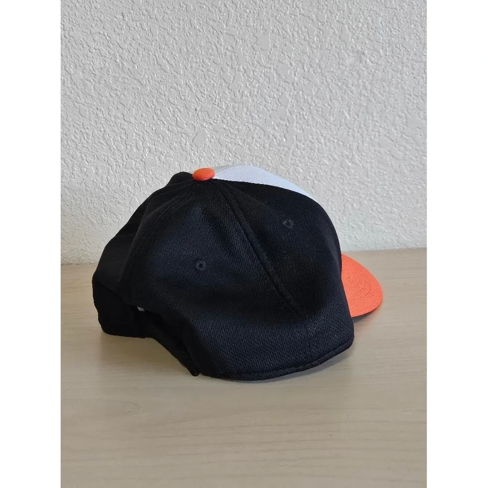 Team MLB Youth Orioles Baseball Hat OC Sports Black White Orange Adjustable Cap